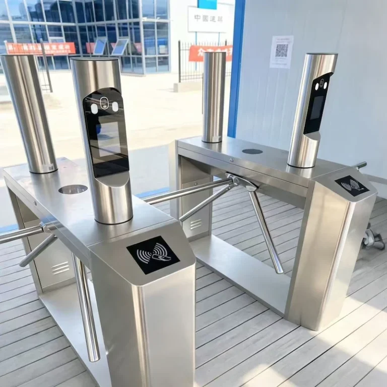 Construction site , Stainless steel bridge,type tripod turnstile(1)