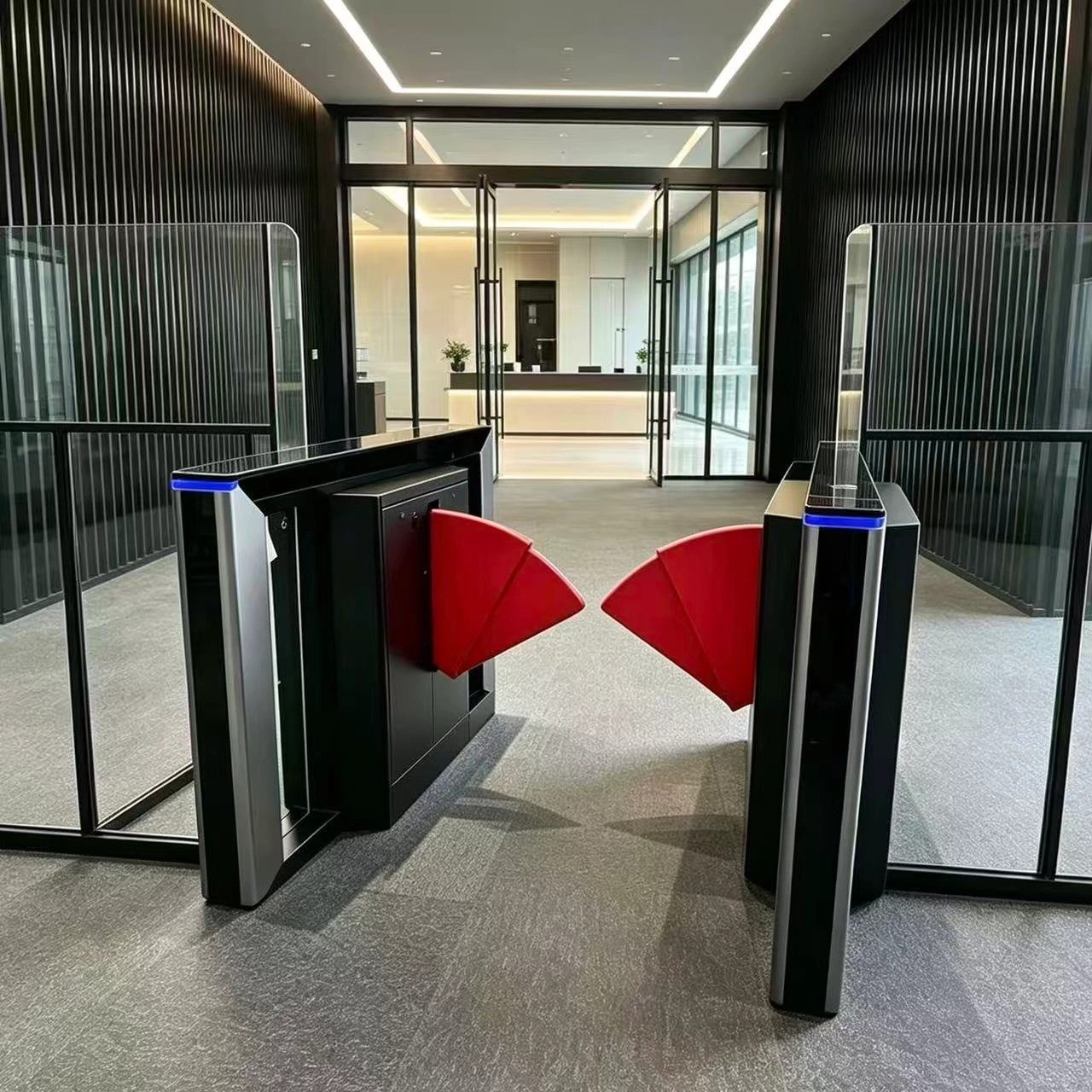 Flap turnstile